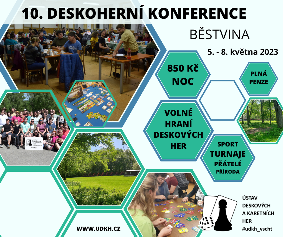 Plakát: 10. konference — Deskoherní konference Běstvina